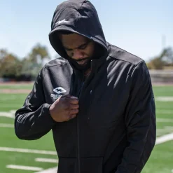 Athletic Zip-Up Hoodie
