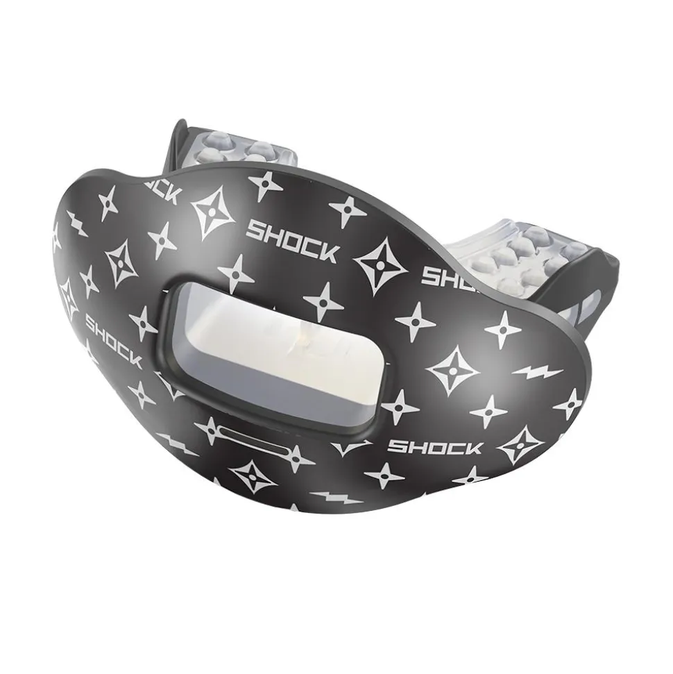 Black Lux Max AirFlow Football Mouthguard