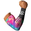 Black Tie Dye Drip Showtime Compression Arm Sleeve