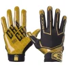 Black/Gold ChaChing Showtime Receiver Gloves