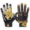 Black/Gold King Showtime Receiver Gloves