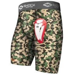 Camo Core Compression Short with Bio-Flex Cup