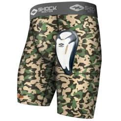 Camo Core Compression Short with Bio-Flex Cup