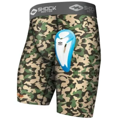 Camo Core Compression Short with Bio-Flex Cup