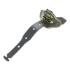 Chrome Black/Gold Bolt Lip Guard
