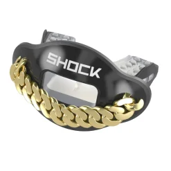 Chrome 3D Black Chain Max AirFlow Mouthguard