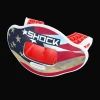 Chrome Stars & Stripes Max AirFlow Football Mouthguard