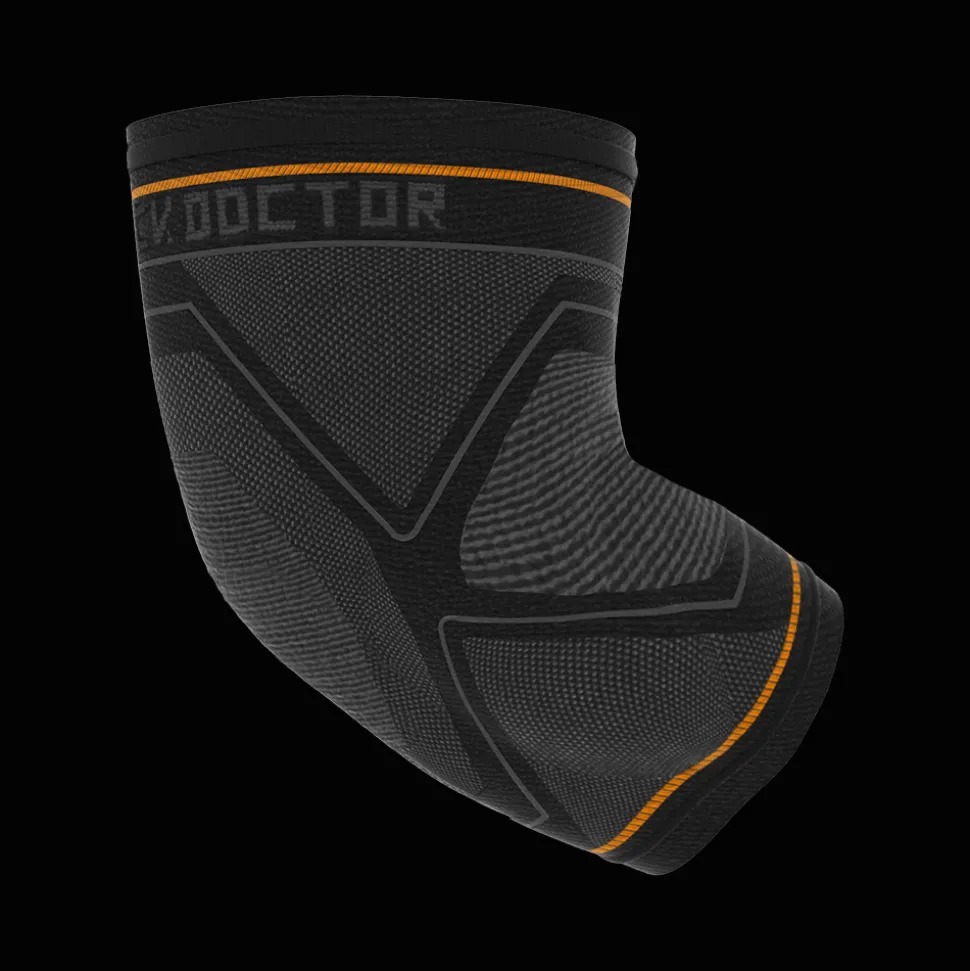 Compression Knit Elbow Sleeve with Gel Support