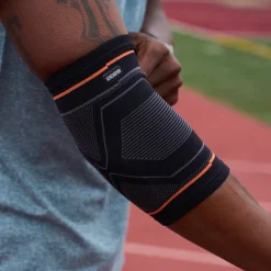 Compression Knit Elbow Sleeve with Gel Support