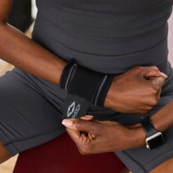 Compression Knit Wrist Sleeve with Strap