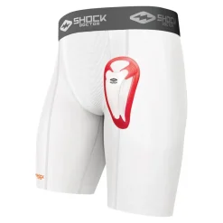 Core Double Compression Short with Bio-Flex Cup