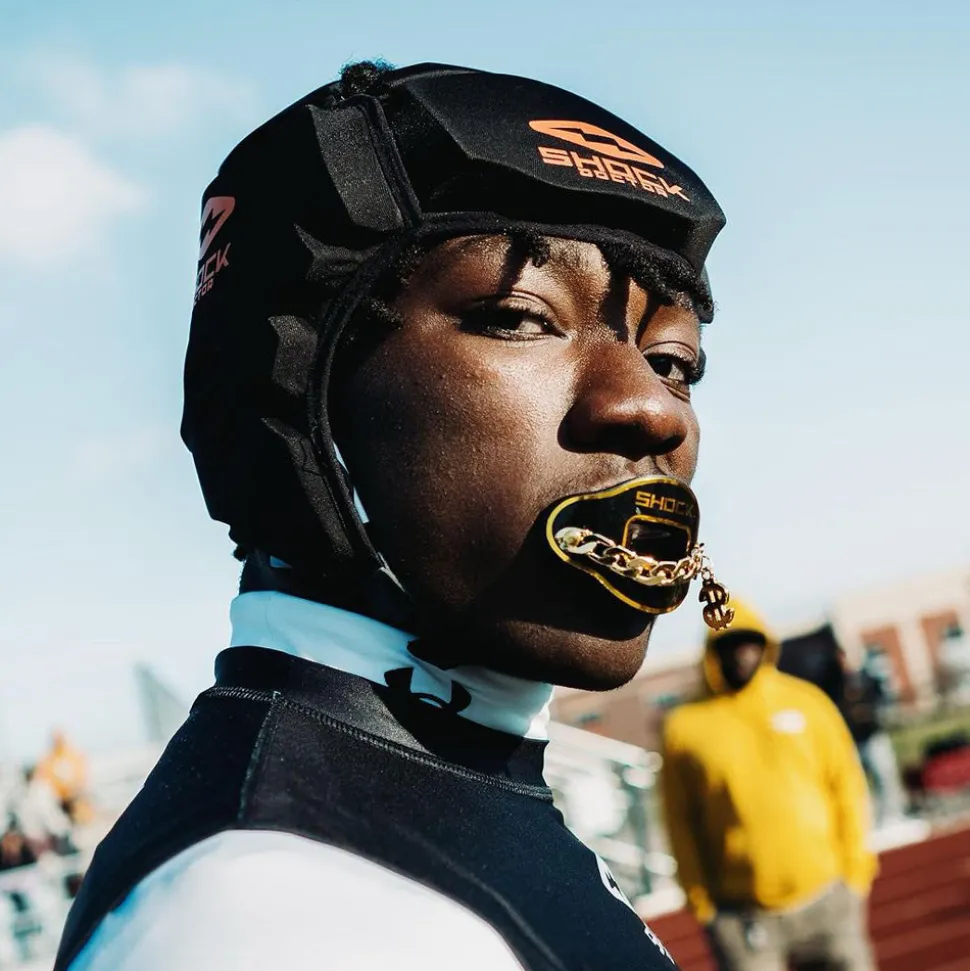 3D Chain Jewel Max AirFlow Football Mouthguard