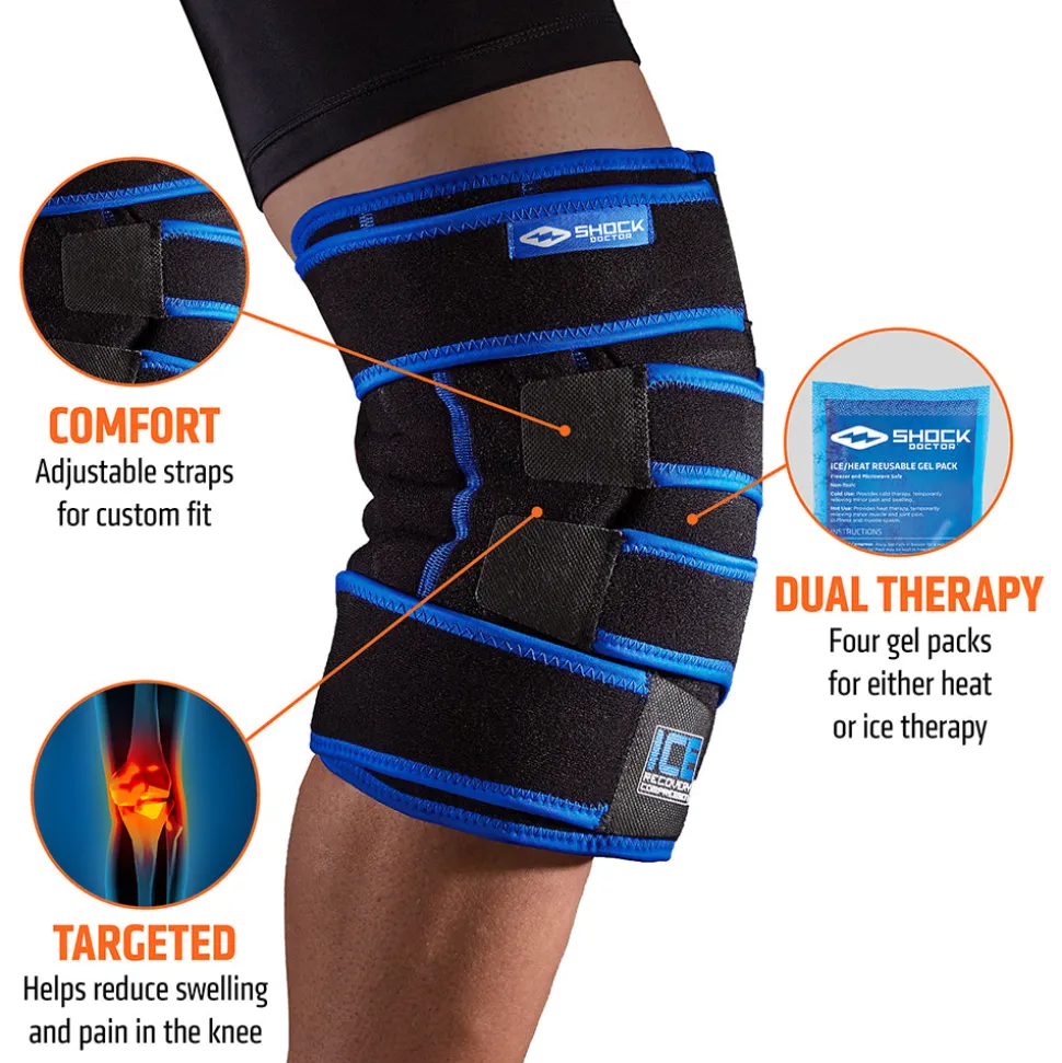 Ice Recovery Compression Knee Wrap