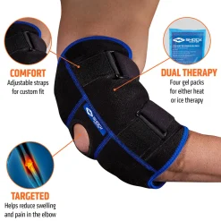 Ice Recovery Compression Elbow Wrap