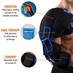 Ice Recovery Shoulder Elbow Compression Wrap
