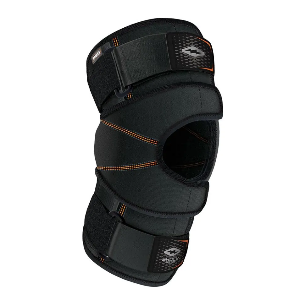 Knee Brace with Dual Wrap & Heavy-Duty Hinges