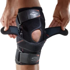 Knee Brace with Dual Wrap & Heavy-Duty Hinges