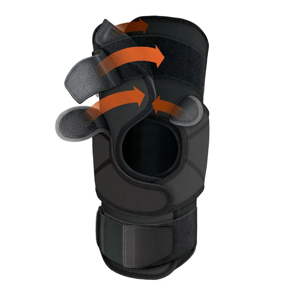 Knee Brace with Dual Wrap & Heavy-Duty Hinges