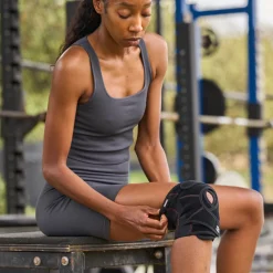 Quick-On™ Knee Support with Versatile Over Wrap System™