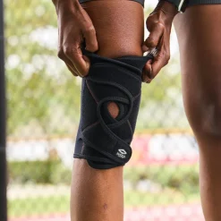 Quick-On™ Knee Support with Versatile Over Wrap System™
