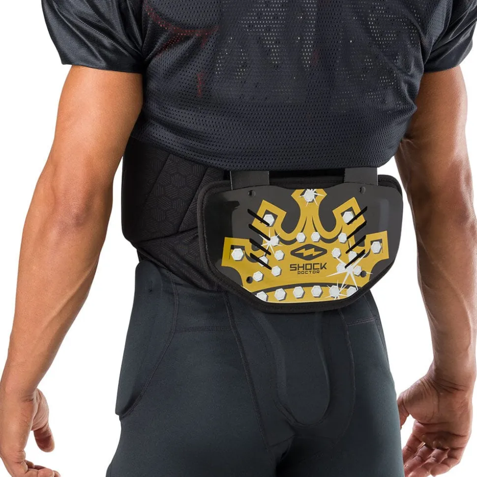 Showtime Black/Gold King Back Plate