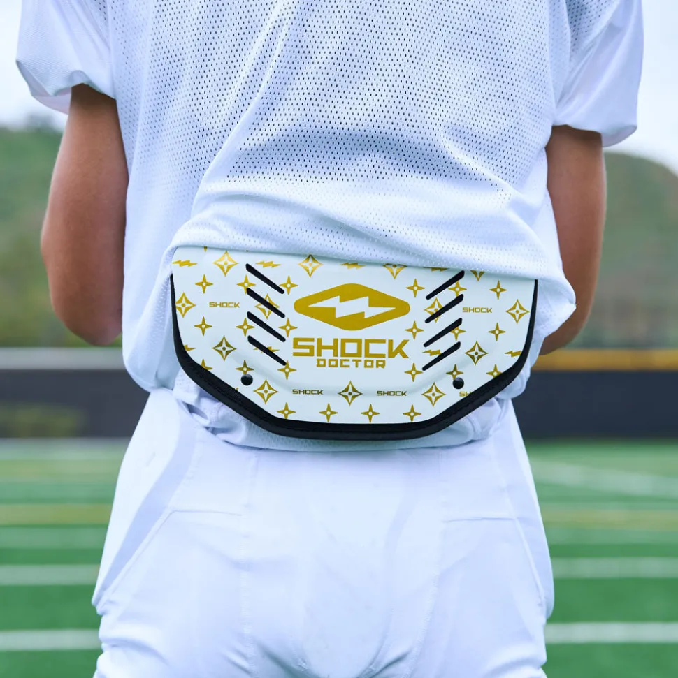 Showtime White/Gold Lux Back Plate