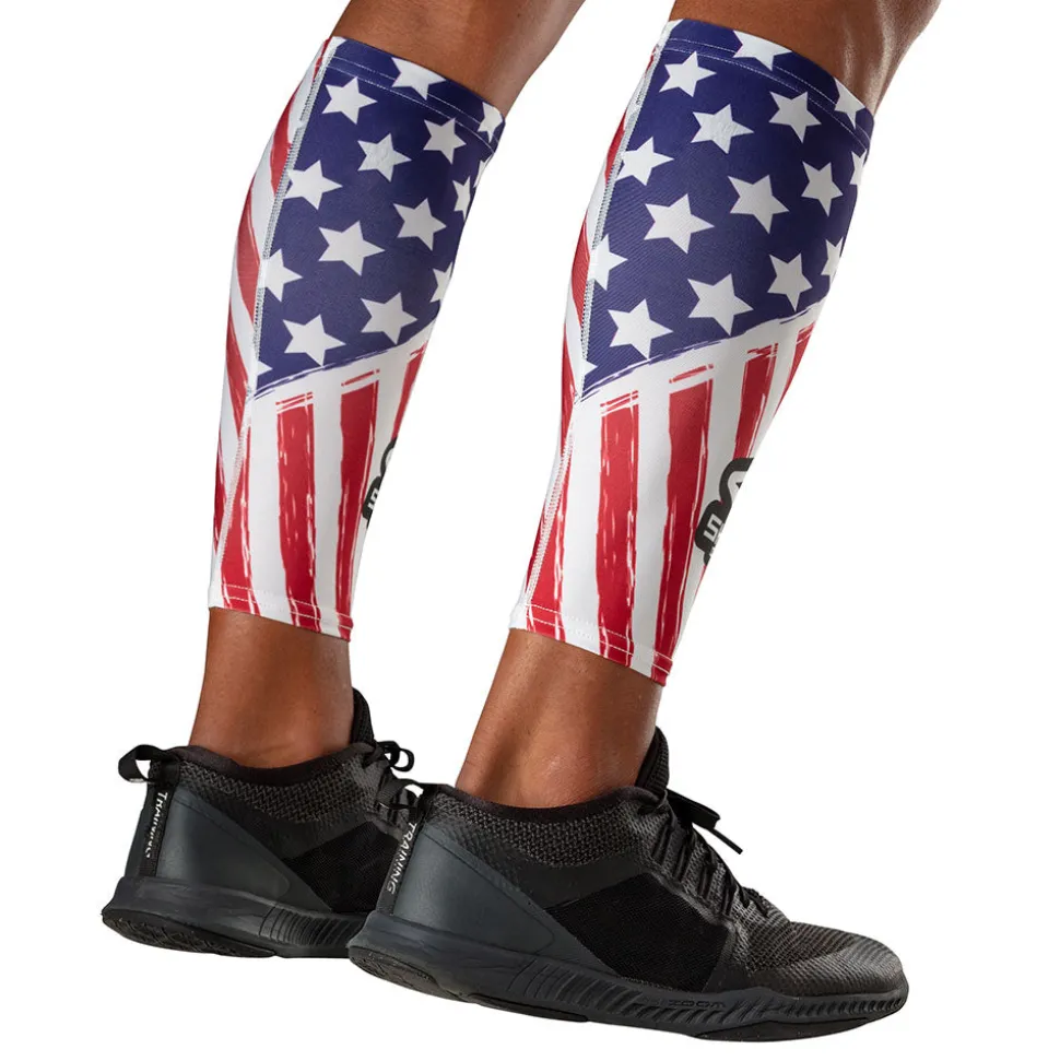 Stars & Stripes Showtime Compression Calf Sleeves