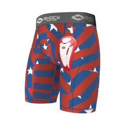 Stars and Stripes Core Compression Short with Bio-Flex Cup