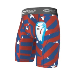 Stars and Stripes Core Compression Short with Bio-Flex Cup