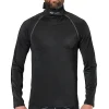 Ultra Compression Hockey Long Sleeve Shirt With Integrated Neck Guard