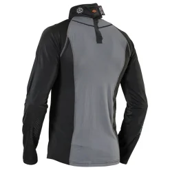Ultra Compression Hockey Long Sleeve Shirt With Integrated Neck Guard