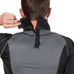 Ultra Compression Hockey Short Sleeve Shirt With Integrated Neck Guard