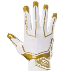White/Gold Card Showtime Receiver Gloves