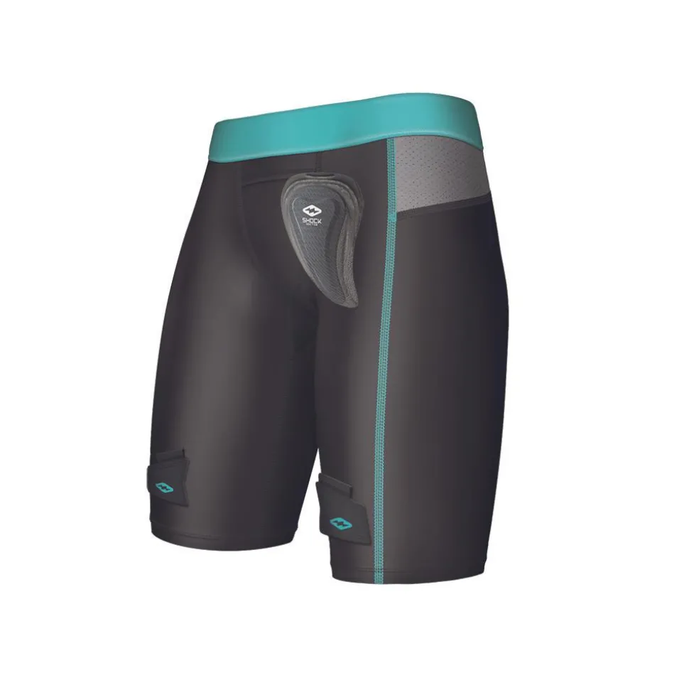 Women's Compression Hockey Short with Pelvic Protector